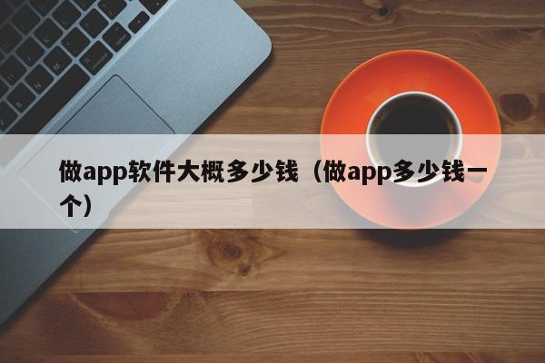 做app軟件大概多少錢（做app多少錢一個(gè)）