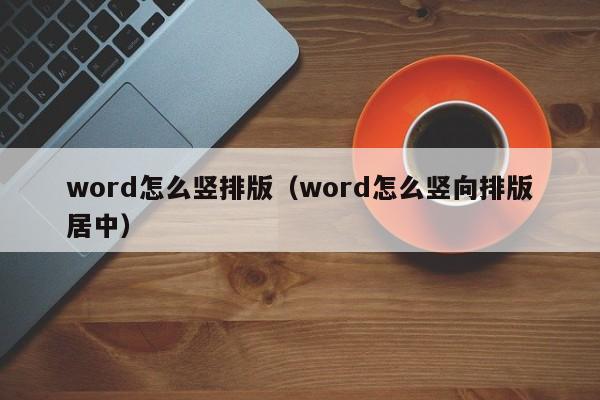 word怎么豎排版（word怎么豎向排版居中）